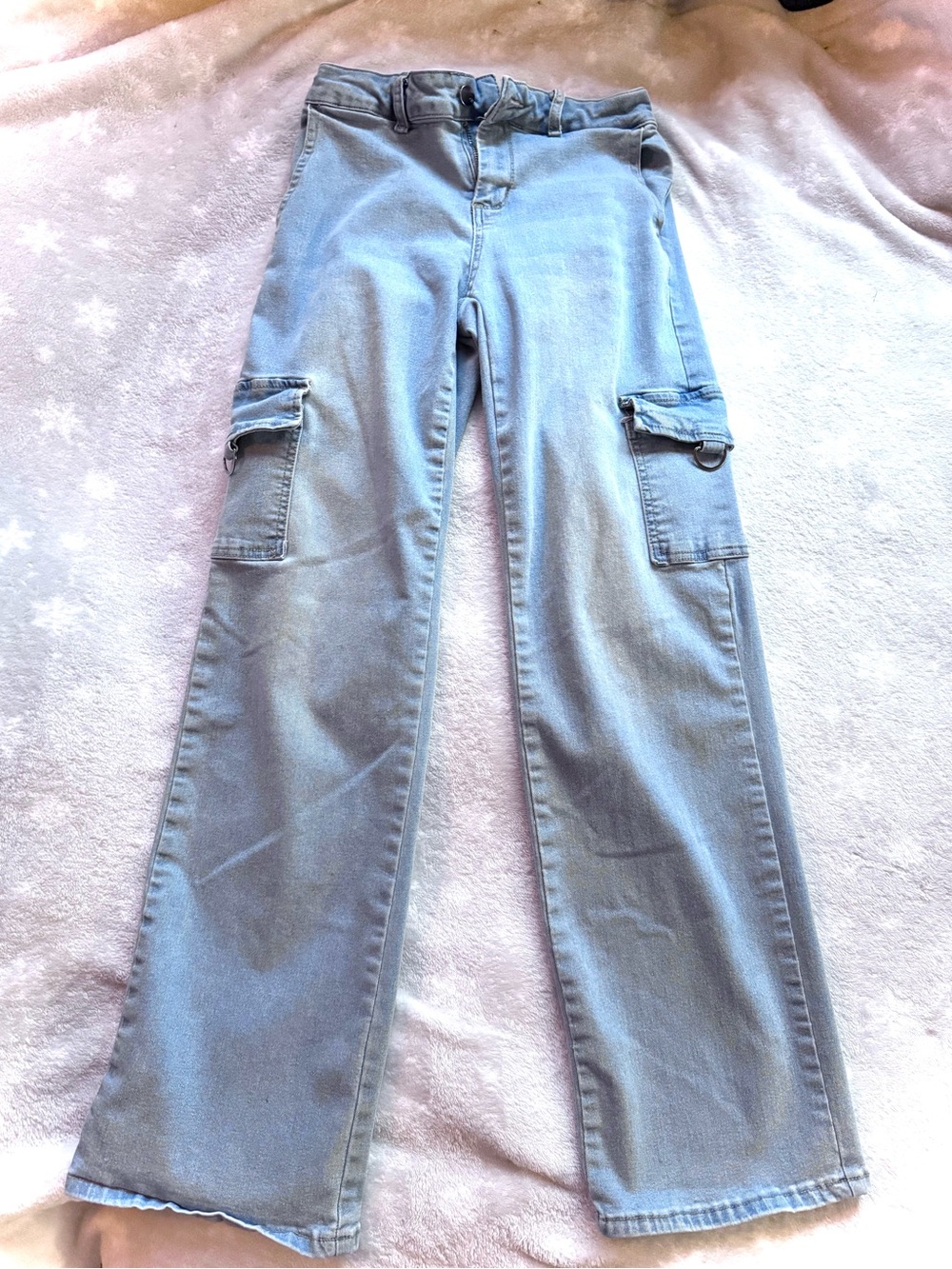 ZOE - Mid-rise cargo jeans